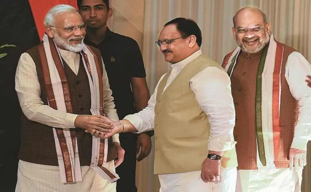 MODI AMITSHAH nadda 